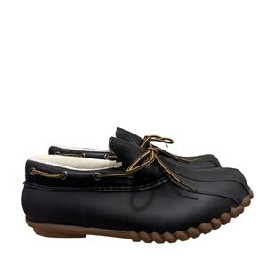 Henry‎ Ferrera Black Low Top Duck Waterproof Loafer Boots 9